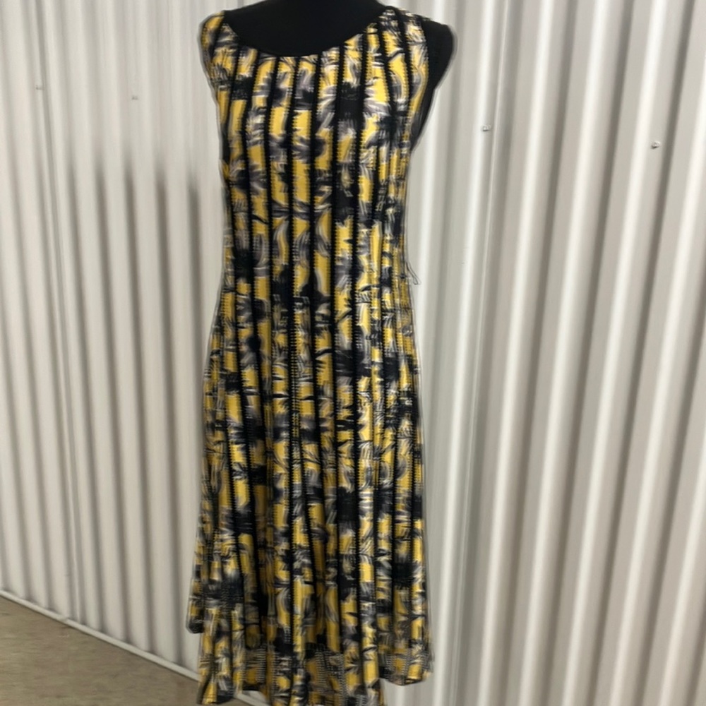 Yellow/black dress